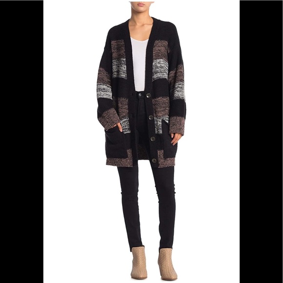 Free People Southport Beach Cardi in Blushes Combo - Picture 11 of 14